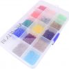 BEADNOVA 4mm Bicone Glass Beads Facted Bicone Crystal Beads