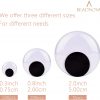 BEADNOVA Black Wiggle Googly Eyes 8mm -1