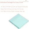 BEADNOVA Silver Polishing Cloth Cotton Jewelry Cleaning Cloth