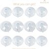 BEADNOVA Suction Cups for Glass-12p-1