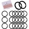 Beadnova Black Key Ring Flat Split Rings 25mm