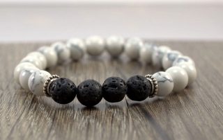 Diffuser bracelet lava stone