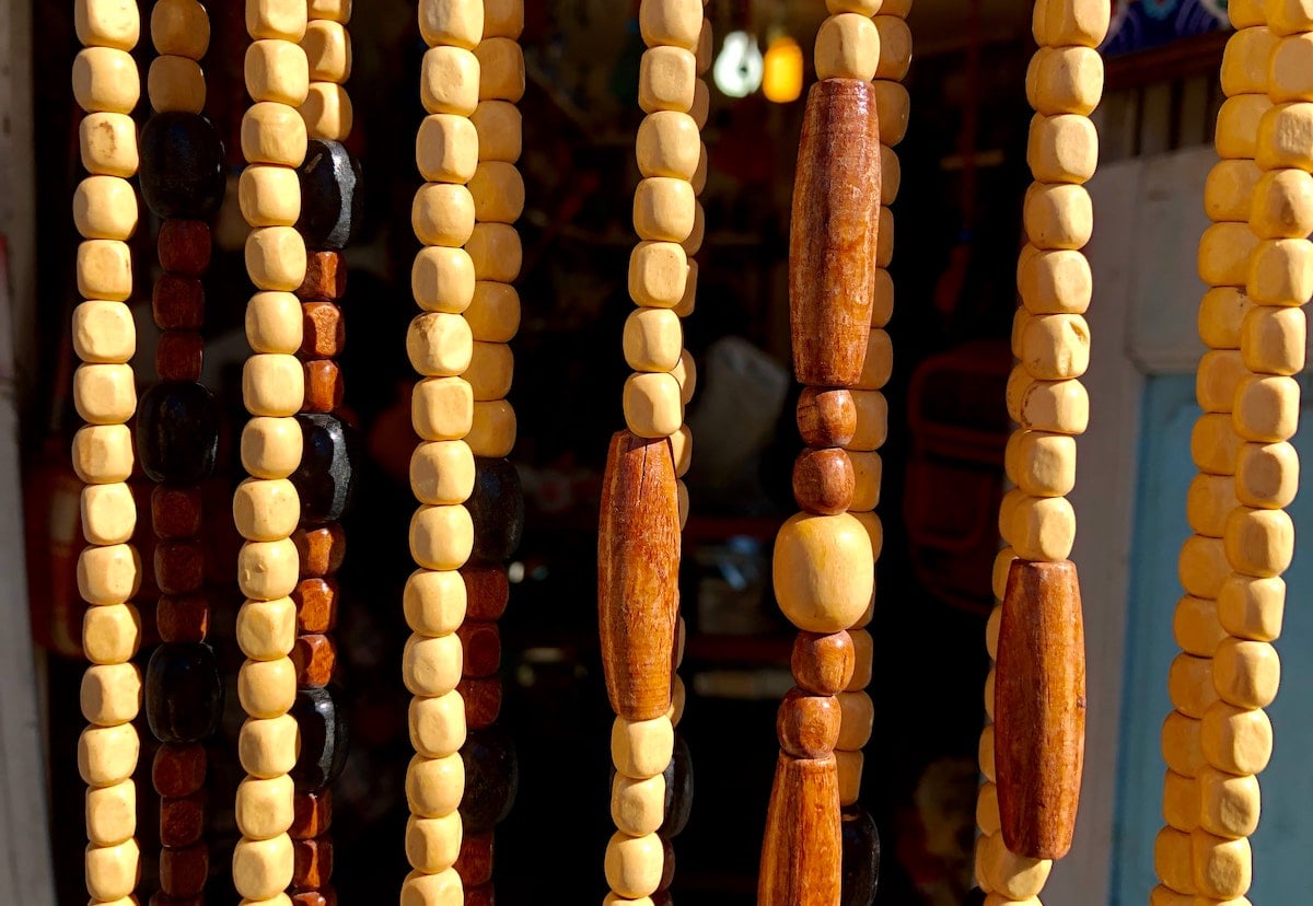 what do wooden bead bracelets mean