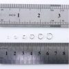 beadnova jump rings with tool box set silver