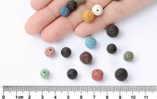 Different Lava Stone Beads