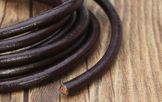 how to make leather cord bracelet