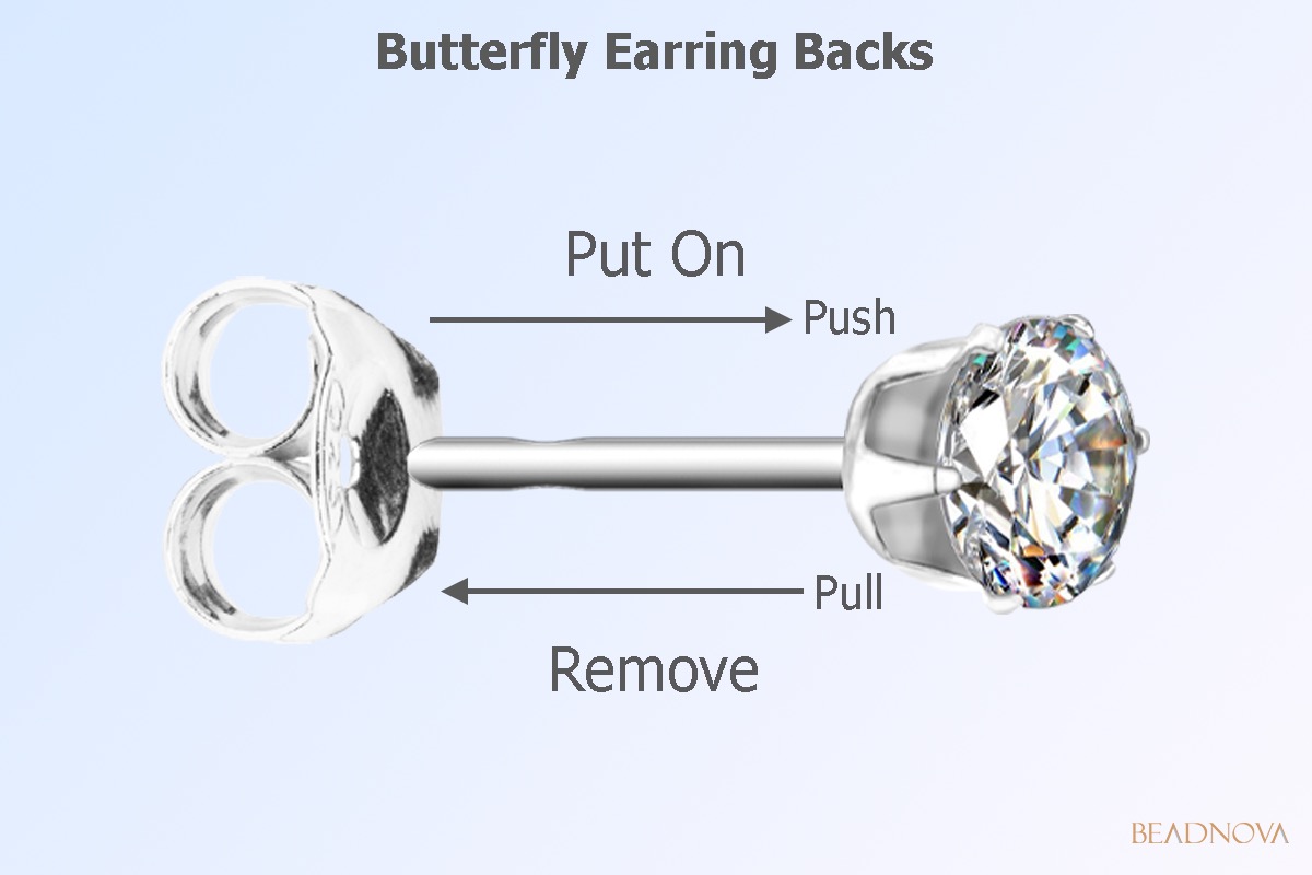 How Do You Get A Stuck Earring Back Off? Beadnova