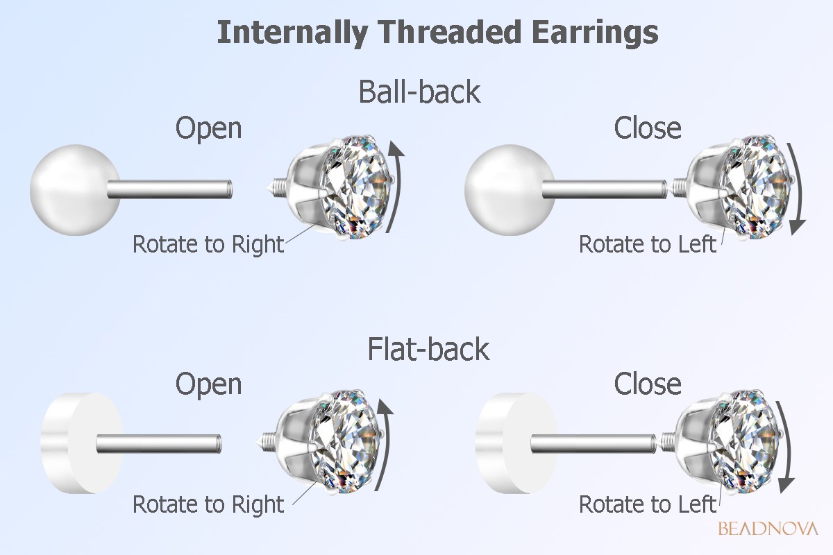 How Do You Get A Stuck Earring Back Off? Beadnova