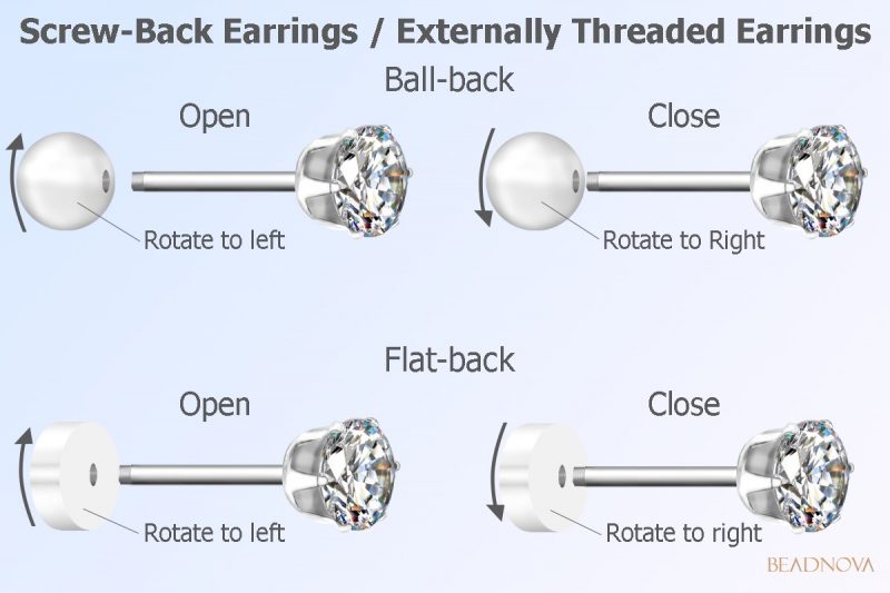 How Do You Get A Stuck Earring Back Off? Beadnova