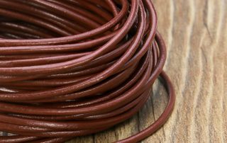 use of leather cord
