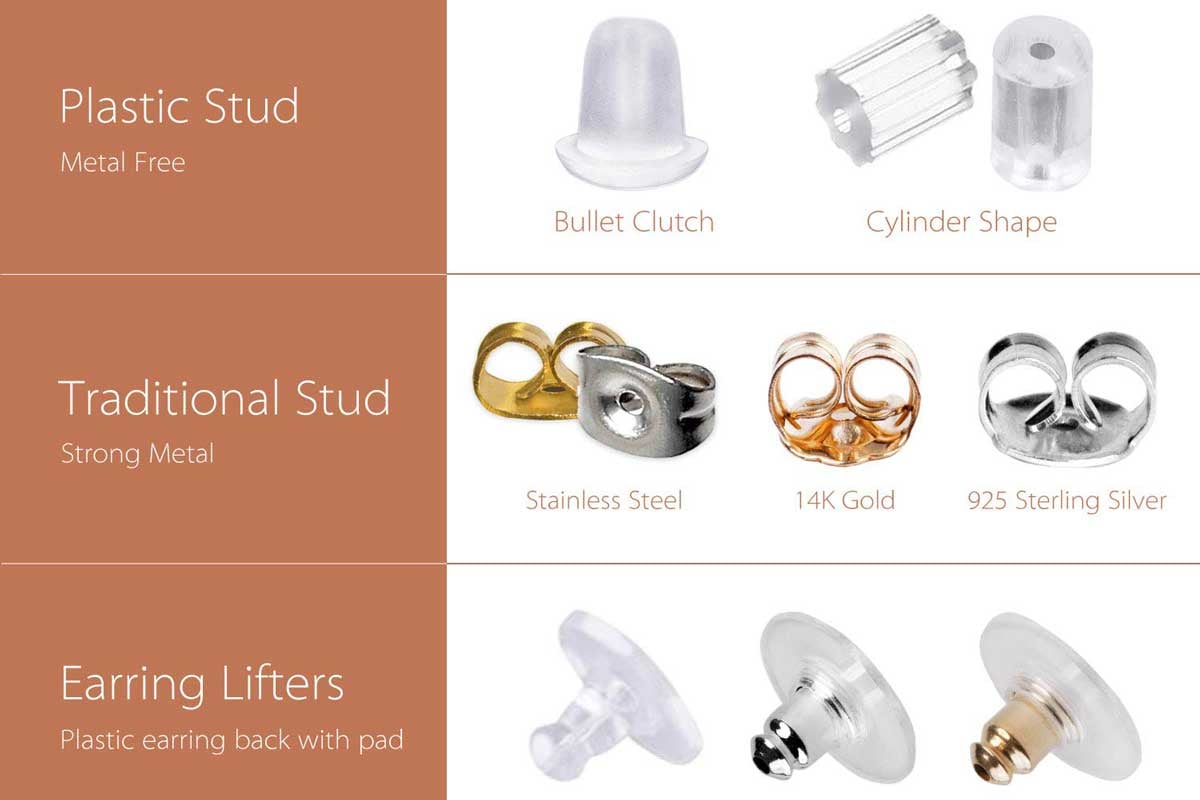 Earring Backs Guide DiamondStudscom