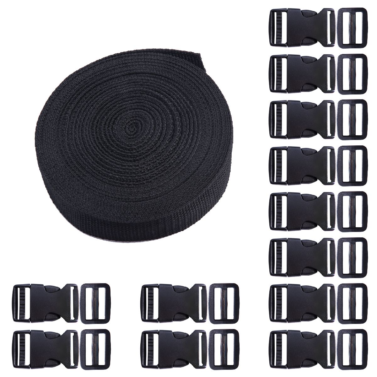 1 nylon strap with buckle