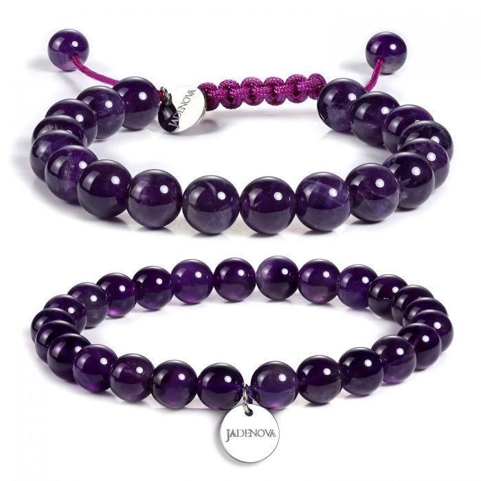 amethyst stone bracelets