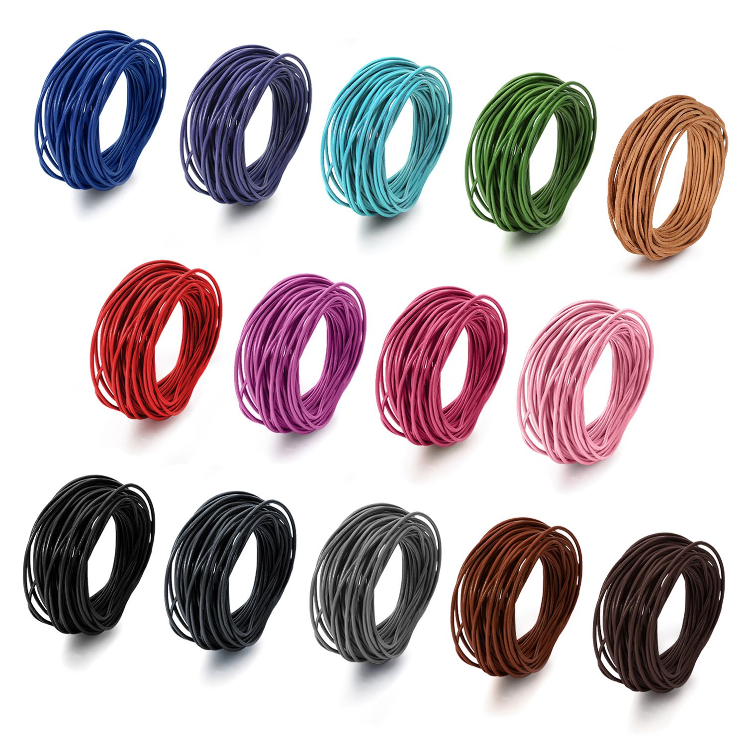  BEADNOVA 1mm Elastic Stretch Crystal String Cord for Jewelry  Making Bracelet Beading Thread (12m/ Roll, Total 10 Rolls Mixed Color) :  Arts, Crafts & Sewing
