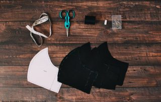 cloth face mask material