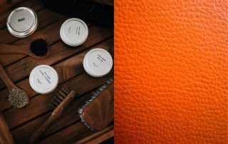 clean leather