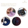 BEADNOVA Butterfly Clutch Metal Pin Backs Pin Backings for Lapel Pins Pin Clips (Silver, 50 pcs)