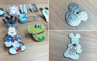 identify real authentic disney pin by checking magentic and serial number