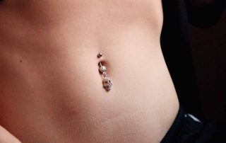 Infected Belly Button Piercing