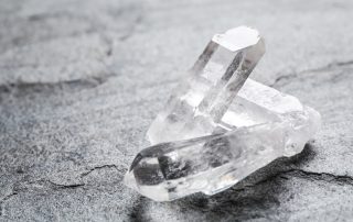 white quartz crystal