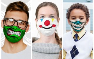Coronarvius Halloween Face Masks