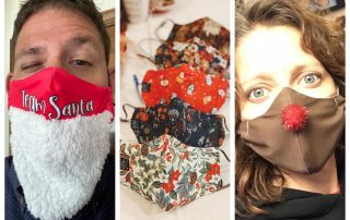 Coronavirus Christmas Face Masks