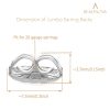 925-Sterling-Silver-Flower-Earring-Backs-2-Pairs