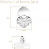 BEADNOVA Magic Earring Lifter Earring Back for Droopy Ear