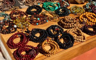 Types of Natural Wooden Beads for DIY Jewelry Sorted by Colors