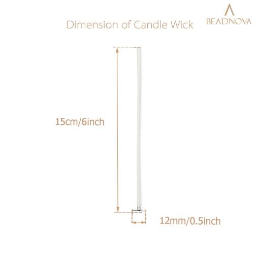 Candle-Wicks-6-Inch-Cotton-Wicks-200-Pcs