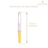 BEADNOVA Seam Ripper 4pcs Stitch Eraser Thread Cutter Small Clothes Tag Remover Seam Rippers for Sewing Crafting Thread Removing (4 Colors)
