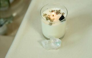 How to Make Healing Crystal Candle