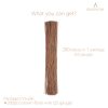 BEADNOVA Fake Flower Stems 200pcs 22 Gauge Floral Wire Stems Flower Wire for Crafts Flower Arrangement Florist DIY Bouquet (Brown, 200 Pcs)