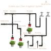 BEADNOVA Drip Irrigation Connectors 30 Pcs 1/4 Inch Barbed Tee Couplings Irrigation Connectors for 1/4 Inch Drip Tubing Water Tubing Gardening Irrigation Supplies (30pcs)
