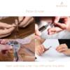 BEADNOVA 10mm Jump Rings Rose Gold Jewelry Jump Rings for Jewelry Making Open Jump Rings for Keychains (300Pcs)