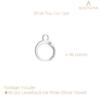 BEADNOVA Leverback Earring Hooks 60pcs French Ear Wire Lever Back Earwire for Jewelry Making Crafting (Silver)