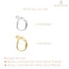 BEADNOVA Leverback Earring Hooks 80pcs French Ear Wire Lever Back Earwire for Jewelry Making Crafting (Gold and Silver)