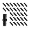 BEADNOVA Drip Irrigation Connectors 30 Pcs 1/2 Inch Barbed Connector Straight Couplings Irrigation Connectors for 1/2 Inch Drip Tubing Water Tubing Gardening Irrigation Supplies (30pcs)