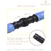 BEADNOVA Drip Irrigation Connectors 30 Pcs 1/2 Inch Barbed Connector Straight Couplings Irrigation Connectors for 1/2 Inch Drip Tubing Water Tubing Gardening Irrigation Supplies (30pcs)