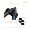 BEADNOVA Drip Irrigation Connectors 30 Pcs 1/2 Inch Barbed Connector Drip Line Plugs End Caps Irrigation Connectors for 1/2 Inch Drip Tubing Water Tubing Gardening Irrigation Supplies (30pcs)