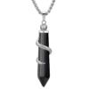 black obsidian necklace