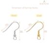 BEADNOVA Earring Hooks 300pcs Earring Kits with Rubber Earring Backs Earring Hook for Jewelry Making DIY Earring Supplies (300pcs Rose Gold Earring Hooks and 300pcs Earring Backs, Total 600pcs)