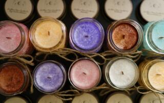 how to color candle