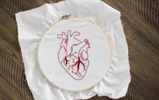 frame a cross stitch