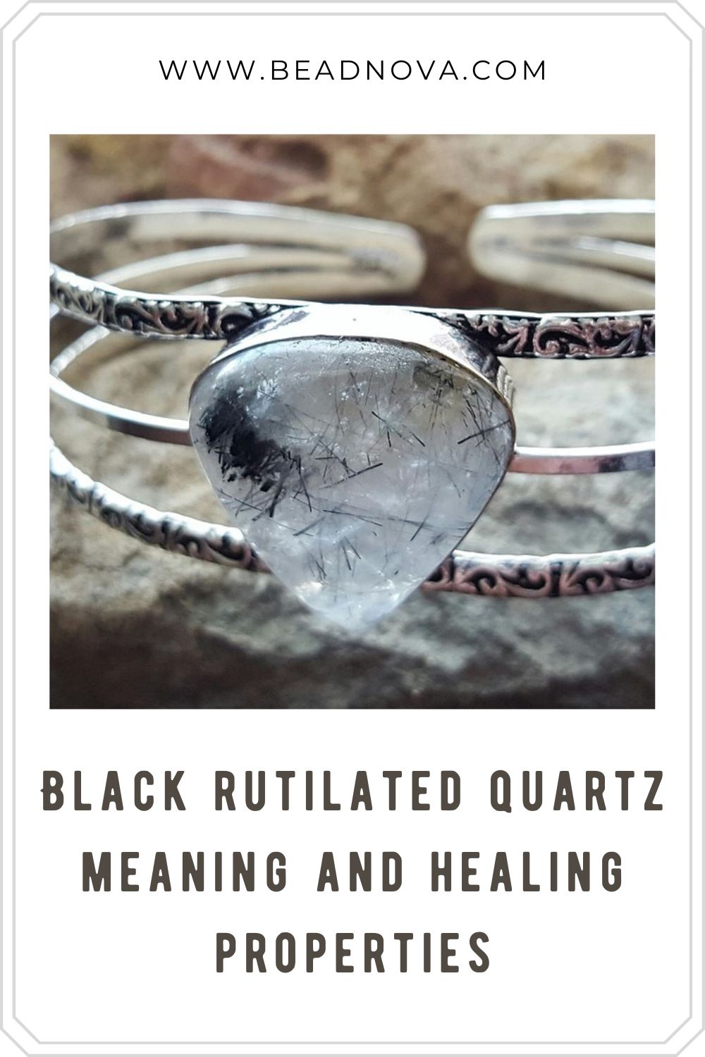 Black Rutilated Quartz: Meaning, Healing Properties, And Uses - Beadnova