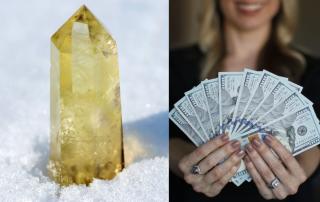 how to use citrine to attract money