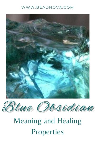 blue obsidian meaning and healing properties