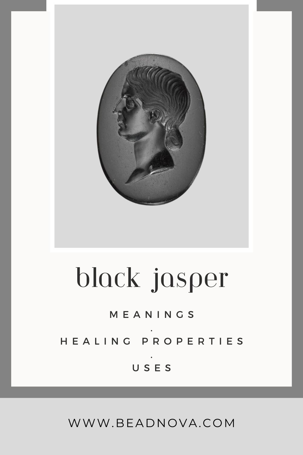 Black Jasper Meaning Healing Properties And Uses Beadnova 